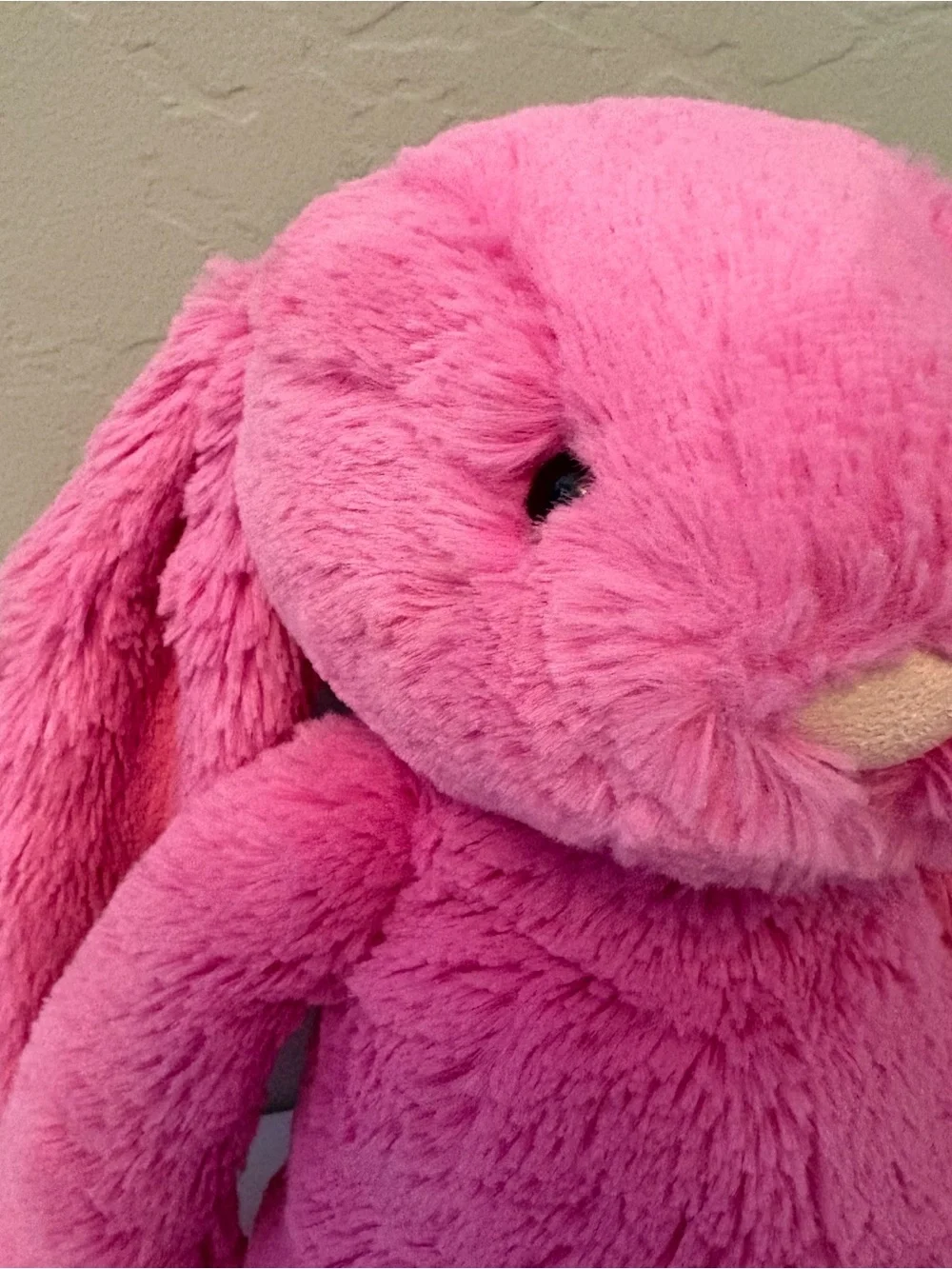 Jellycat bashful bunny hot pink medium 12 inch retired